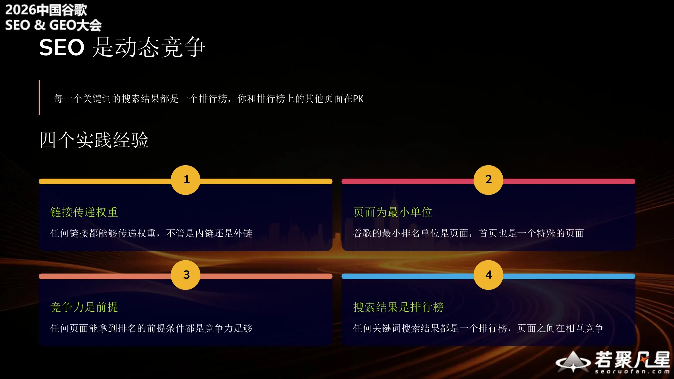 SEO是动态竞争